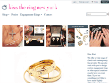 Tablet Screenshot of kisstheringnewyork.com